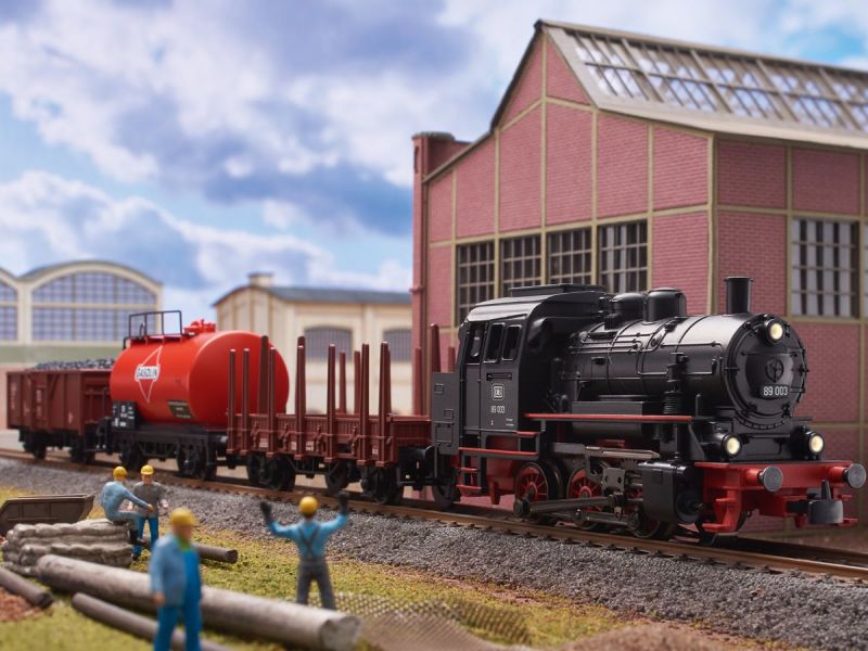 Märklin 29890.S Digital- Güterzug mit BR 89.0' Märklin 29890.S Digital- Güterzug mit BR 89.0'