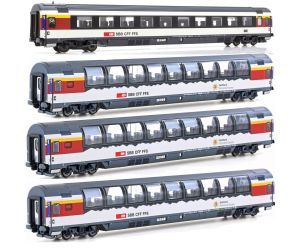 LS MODEL 47390A SBB Panorama- Wagenset 'Gotthard' 4tlg. AC