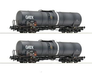 ROCO 75972 GATX Kesselwagen- Set 'gealtert' - Swissbahn Fachhandel für Modelleisenbahnen