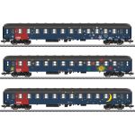 MÄRKLIN 42698 DSB Personenwagen-Set, Bauart Bcm, 2. Kl.