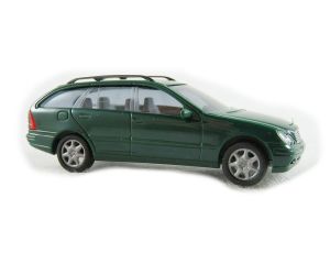 BUSCH 89137 Mercedes-Benz C-Klasse S203 grün, H0 - Ansicht 1