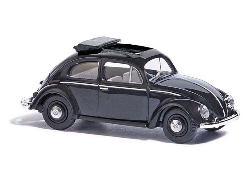 BUSCH 52942 VW Maggiolino Tettuccio in Stoff, Nero