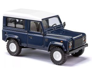 BUSCH 54300 Land Rover Defender 90, blau/weiß