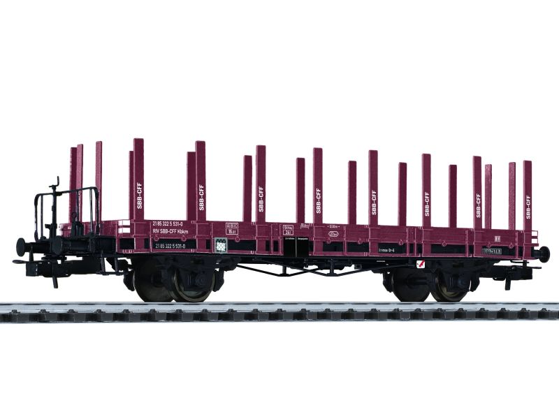 Liliput 235044 SBB CFF carro pianale Kbkm