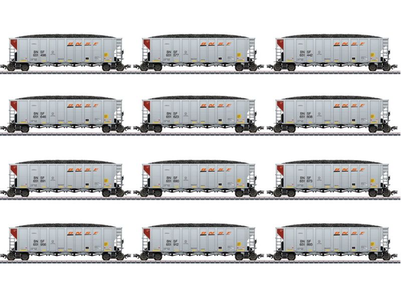 MÄRKLIN 45666 Set di carri ribaltabili US BNSF 12 pezzi