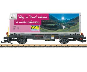 LGB 46896 RhB Containerwagen Volg - Spur G - Ansicht 1