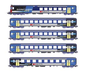 PIKO 96619 SBB Set 5-tlg RE ZUGKRAFT AARGAU, AC - Ansicht 1