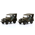 ACE 005105 Willy's Jeep-Set M38A1 Schweizer Armee H0