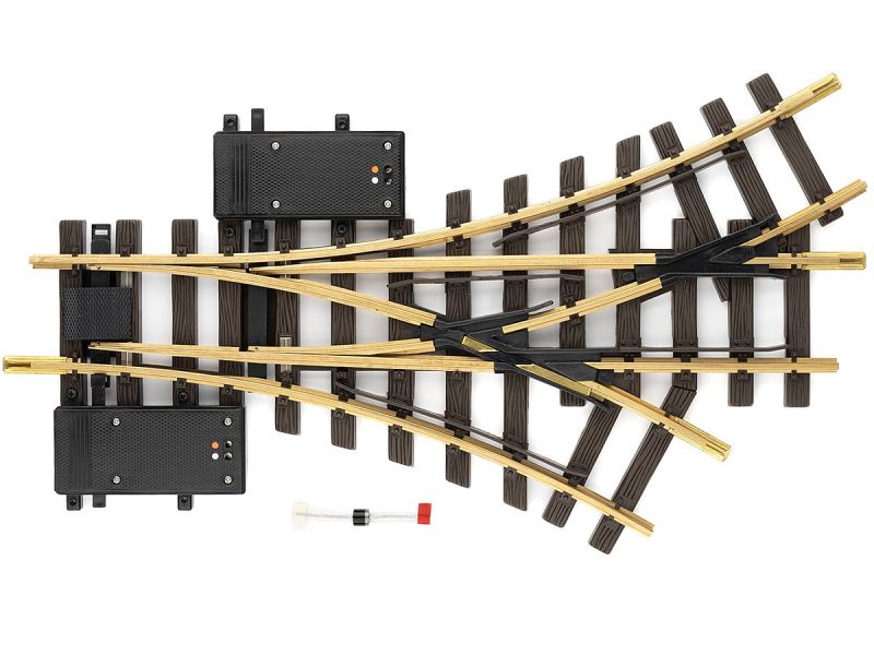 LGB 12360 Elektrische Dreiwegweiche, R1, 30° LGB 12360 Elektrische Dreiwegweiche, R1, 30°