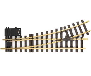 LGB 16150 Elektrische Weiche, links, Radius 3, 22,5° - Ansicht 1