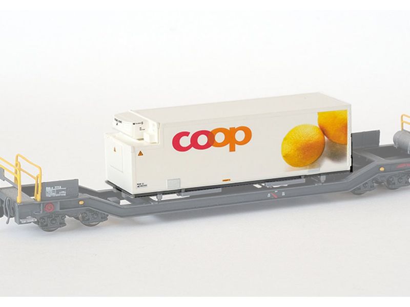 DM 2042  Coop Limone - Container refrigerato da 20' in scala 1:160