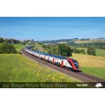 SB 070125 - Schweizer Eisenbahn Kalender 2025