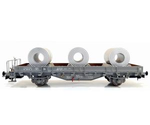 Liliput 235052 SBB Flachwagen Typ Fs mit Blechrollen - Ansicht 1