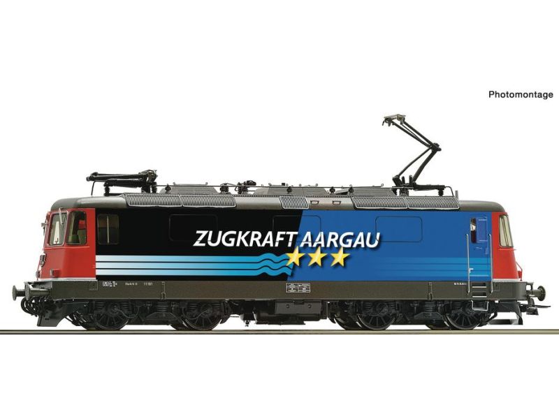 ROCO 7500123 SBB Re 4/4 II 11181 'Zugkraft Aargau' DC