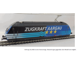 HAG 28299 -32 SBB Re 460 'Zugkraft Aargau' AC mit Sound - Ansicht 1