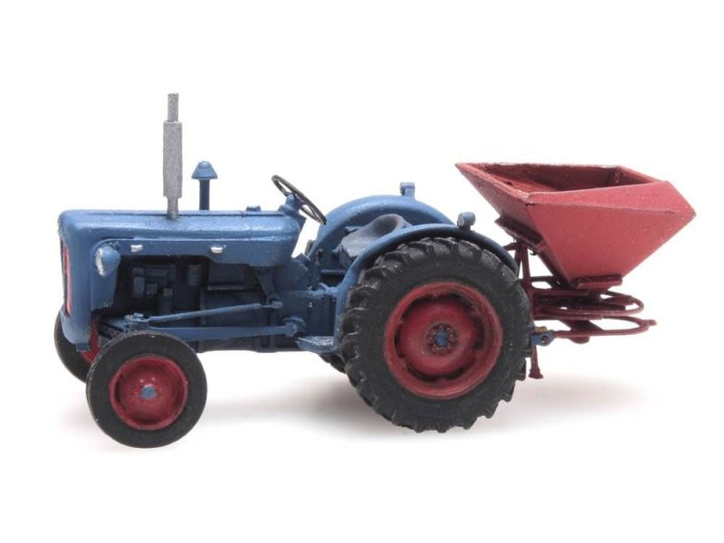 ARTITEC 387.347 Tracteur Ford avec épandeur arrière, H0