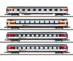 Märklin 87663 SBB Reisezugwagen-Set (Z)