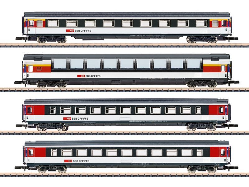 Märklin 87663 SBB Reisezugwagen-Set (Z)