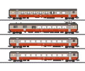 MÄRKLIN 42190 SBB Personenwagen-Set Swiss Express. Alle Wagen mit Pufferspeicher!