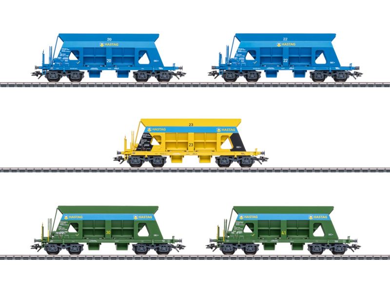 MÄRKLIN 46336 HASTAG - Set de wagons déchargement...