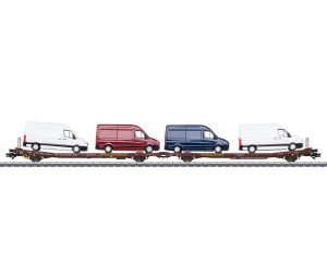 MÄRKLIN 47430 Flachwagen-Paar Laads 800B