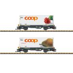 LGB 45889 RhB Containerwagen 'Coop Radieschen & Birne'