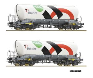 ROCO 6600192 Silowagen- Set 'HOLCIM' Schweiz - Ansicht 1
