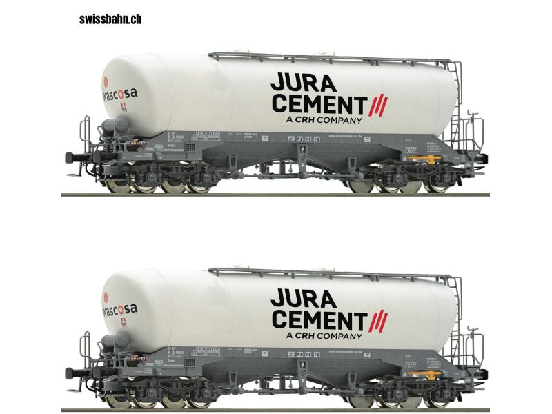 ROCO 6600191 Set de wagons-silos 'Jura Cement' Suisse