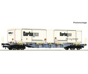 ROCO 6600122 SBB Containertragwagen 'Carbagas' - Ansicht 1