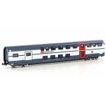 HOBBYTRAIN 25128 IC2000 Dosto-Wagen, 1.Kl./Gepäck SBB, Ep.V-VI