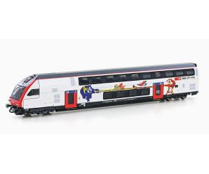 HOBBYTRAIN 25123 SBB IC2020 Dosto-Steuerwagen 2.Kl.