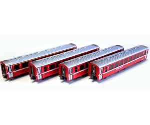 KATO K10-1414 RhB Personenwagen- Set EW I (2)