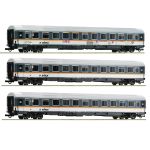 ROCO 74018 3-tlg. Set: Eurofima-Wagen, 'ALEX'