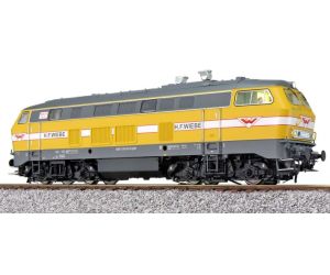 ESU 31003 BR 216 012, gelb, 'WIEBE' DC/AC - Ansicht 1