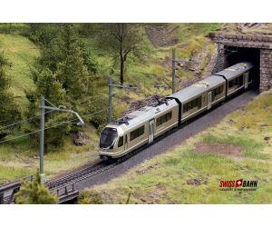 BEMO 7445113 RhB ABe 4/16 3133 Capricorn 'Piz Palü' ACS - Ansicht 1