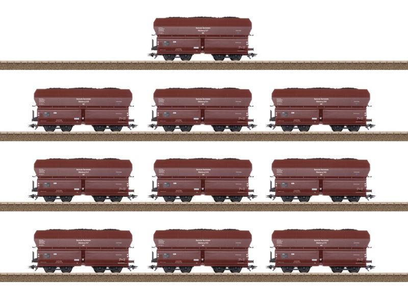 TRIX 24266 Set de wagons déchargement automatique OOt...