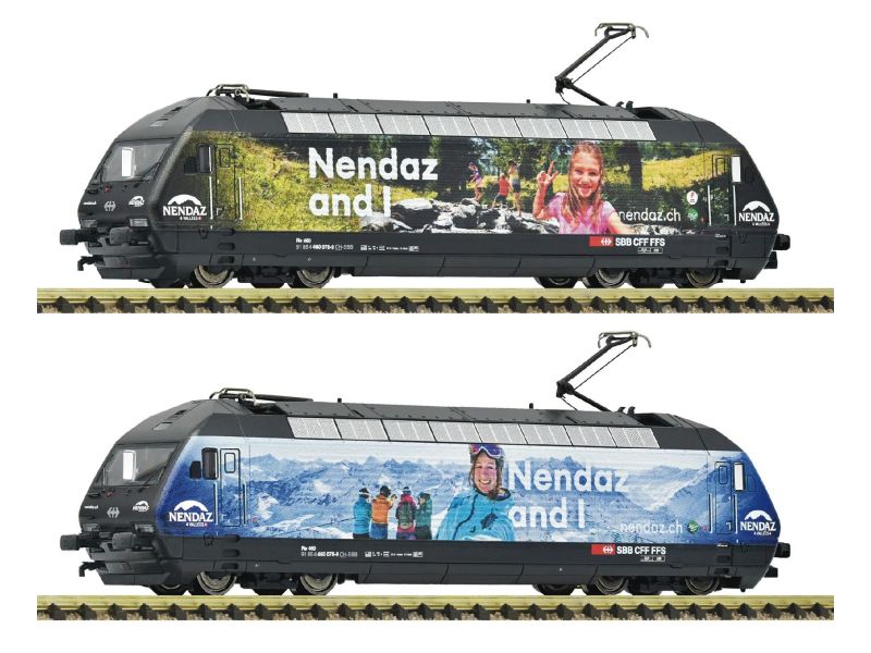 FLEISCHMANN 7570053 SBB Elektrolok 460 'Nendaz'