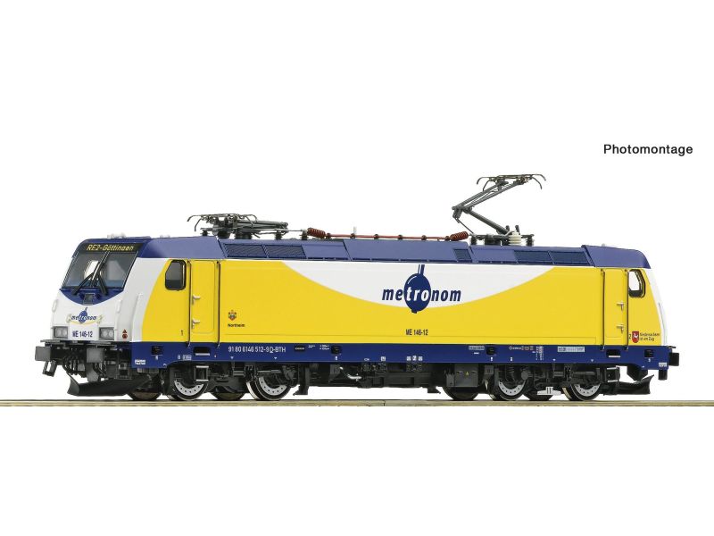 ROCO 7510037 Elektrolok ME 146-12, metronom DCC