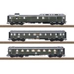TRIX 23650 Schnellzugwagen-Set FD 226 mit Zuglaufschilder Berlin-Hannover-Hamm-Wuppertal