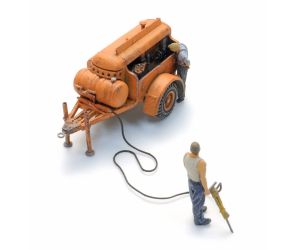 ARTITEC 387.611 Kompressoranhänger + 2 Figuren - Detailansicht 2