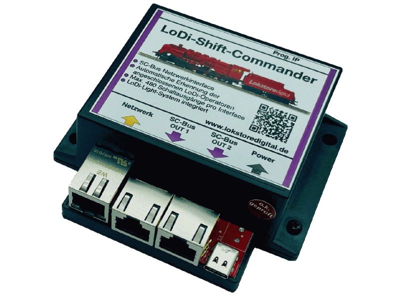 Lokstoredigital LoDi001ON LoDi-Shift Commander ohne Netzteil