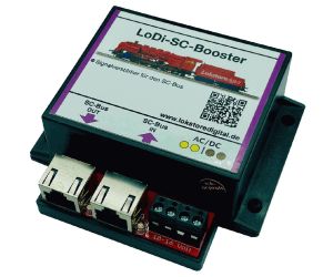 Lokstoredigital LoDi003 LoDi-SC-Booster. frischt das Signal wieder auf