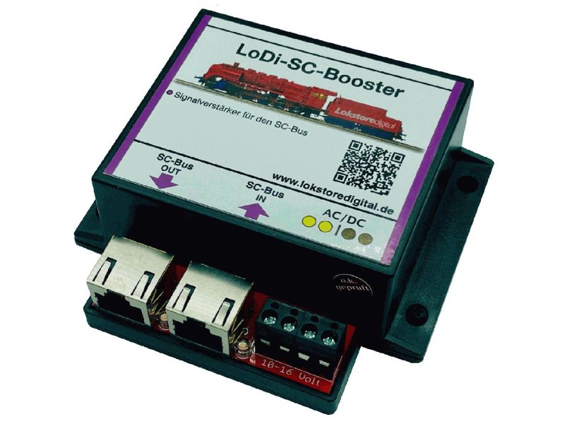 Lokstoredigital LoDi003 LoDi-SC-Booster (ferrovie in...