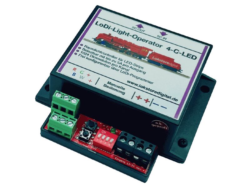 Lokstoredigital LoDi006 LoDi-Light-Operator 4-C-LED