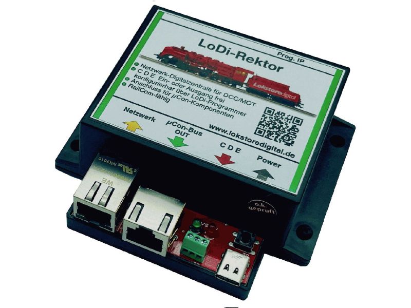 Lokstoredigital LoDi013 LoDi-Rektor - Boosterinterface und eine eigene Zentrale