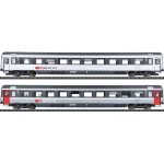 LC 9707 2tlg. SBB Wagen Set C EC 6/7 Chur-Hamburg