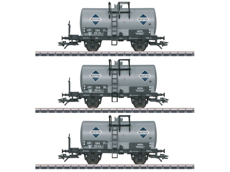 MÄRKLIN 46755 Oldtimer-Kesselwagen-Set