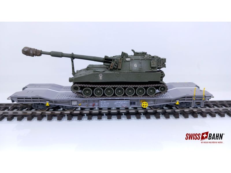 PIK 96698-26 SBB Transportwagen Panzerhaubitze M109