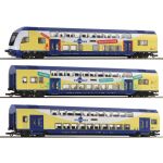 ROCO 6220105 Doppelstockwagen, metronom-Set LED (AC)