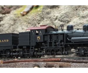 MÄRKLIN 38700 US-Getriebe-Dampflokomotive 'Shay' - Detailansicht 2